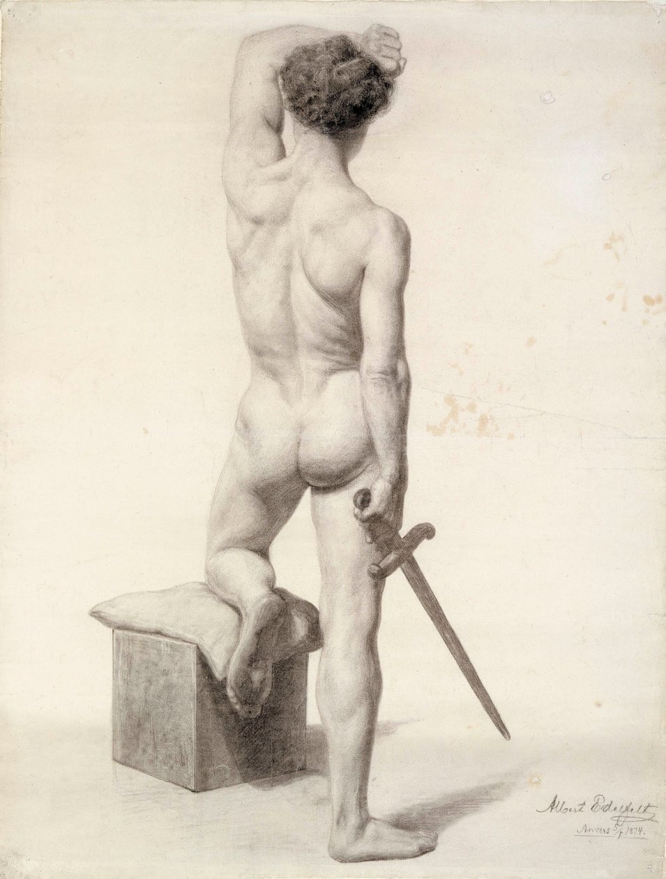 Uden titel af Albert Edelfelt