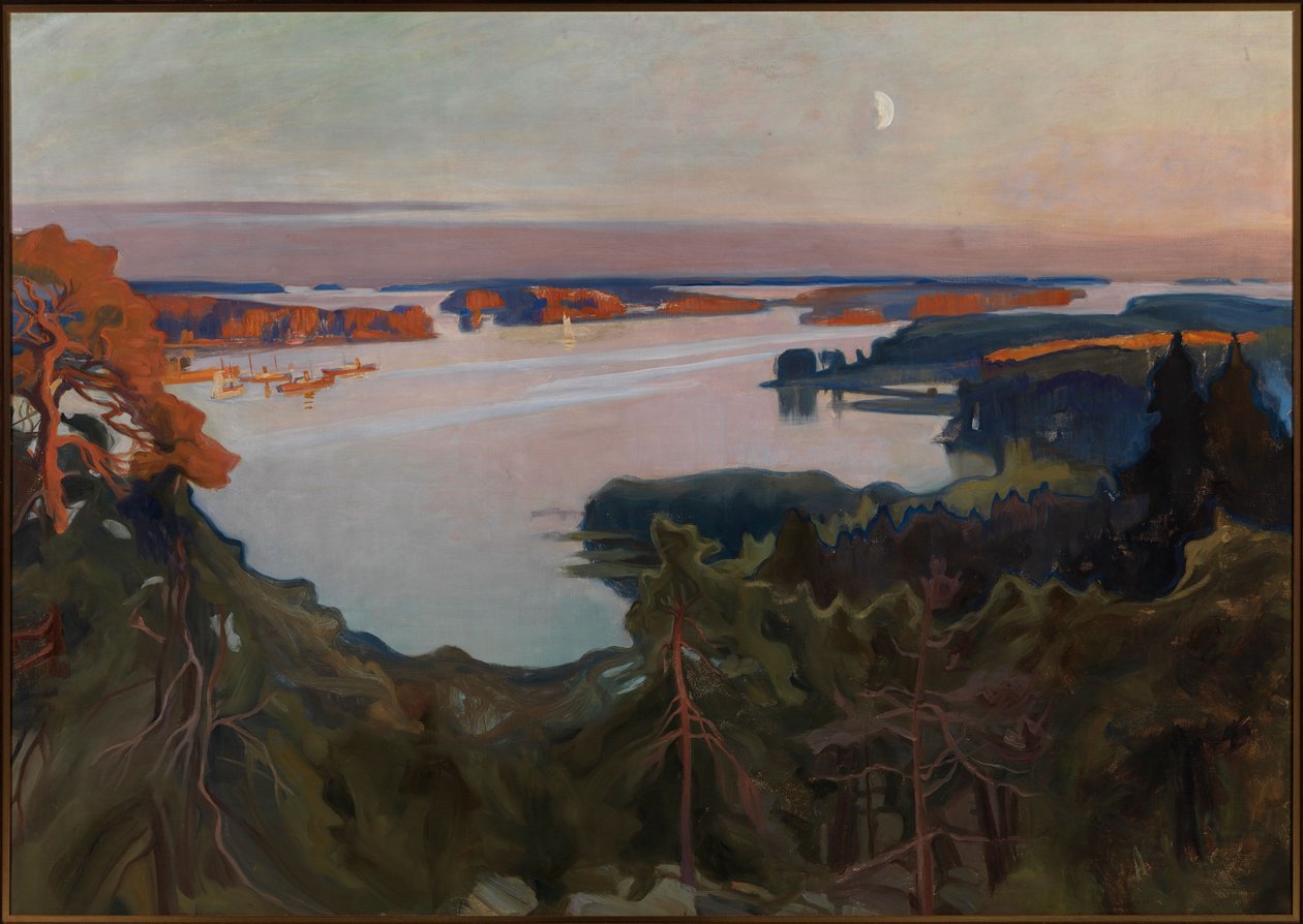 Udsigt over Haikko af Albert Edelfelt