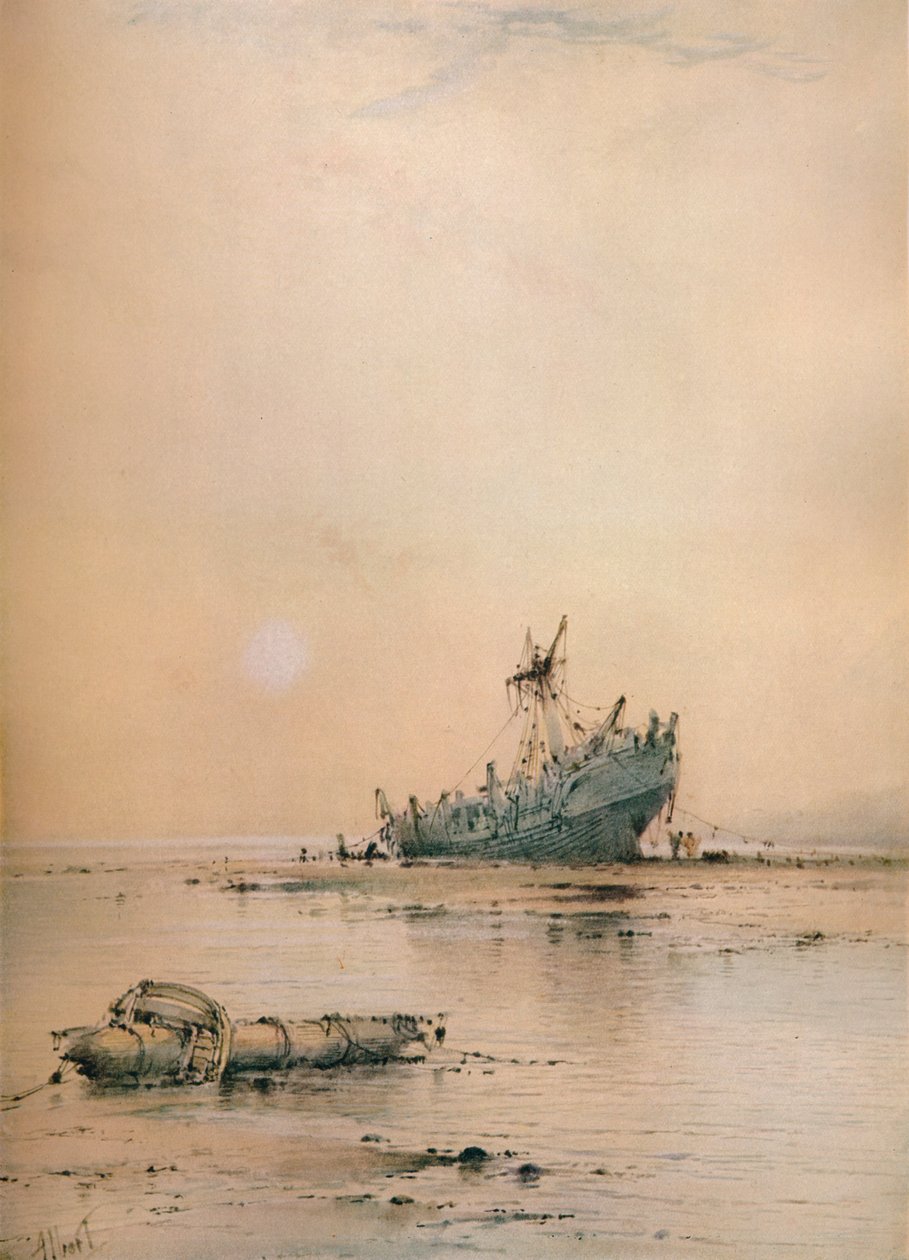 Lavvande ved Leigh, c1899 af Albert Ernest Markes
