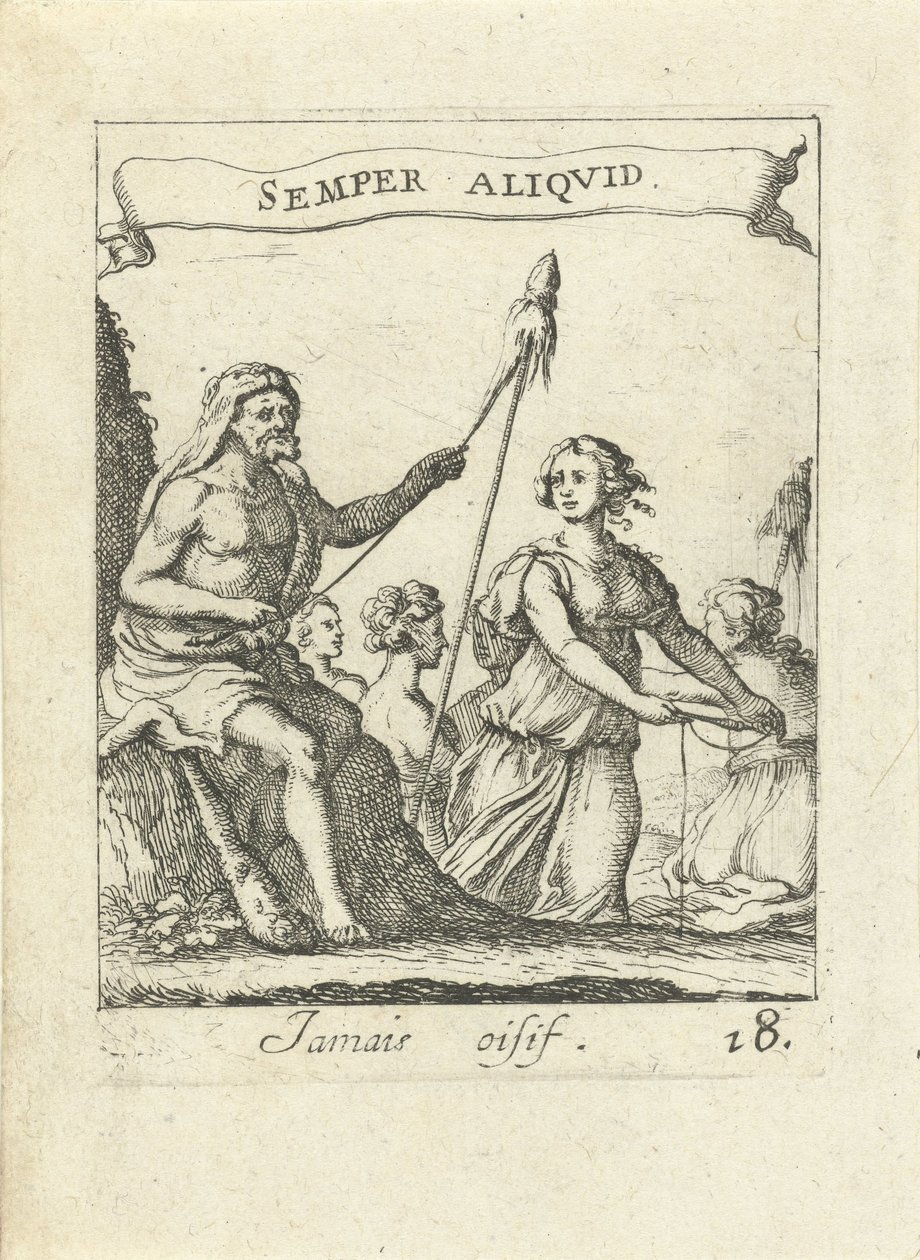 Spinning Hercules Moralizing Love Emblems (serietitel) Devises et emblesmes d