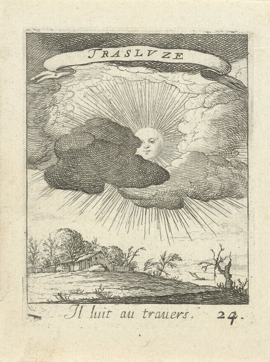 sol bag skyer Moralizing Love Emblems (serietitel) Devises et emblesmes d