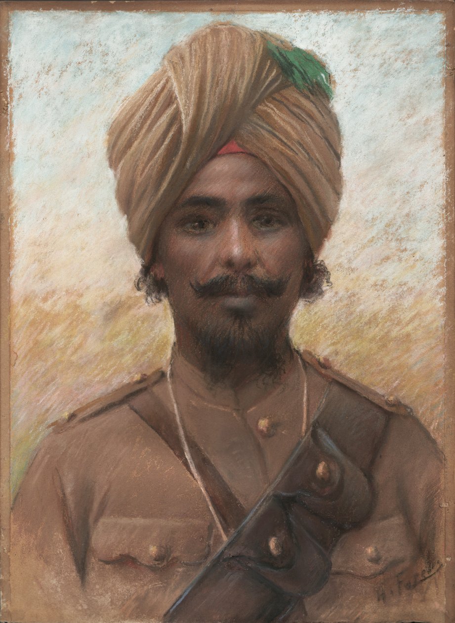 Krigen i 1914 af Albert Fossard