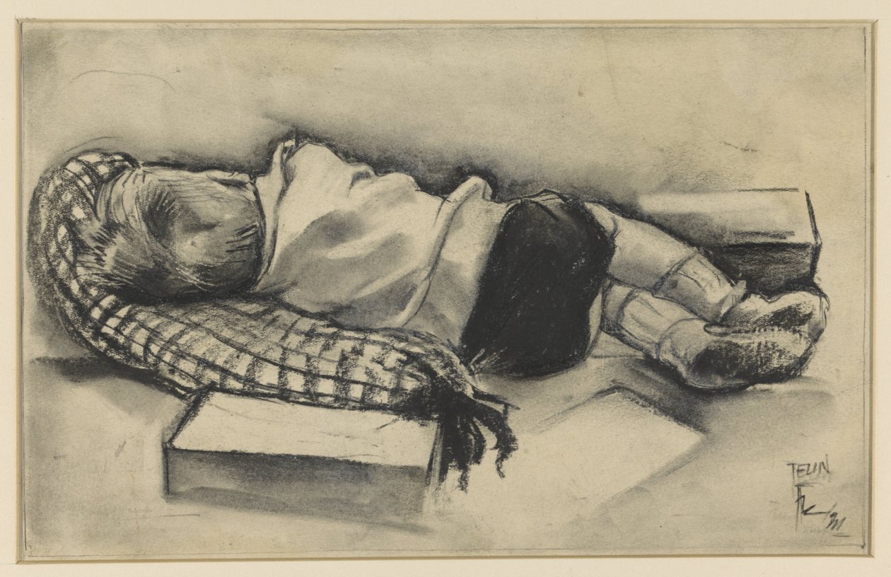 Teun (titel på objekt) af Albert Funke Küpper (signed by artist)
