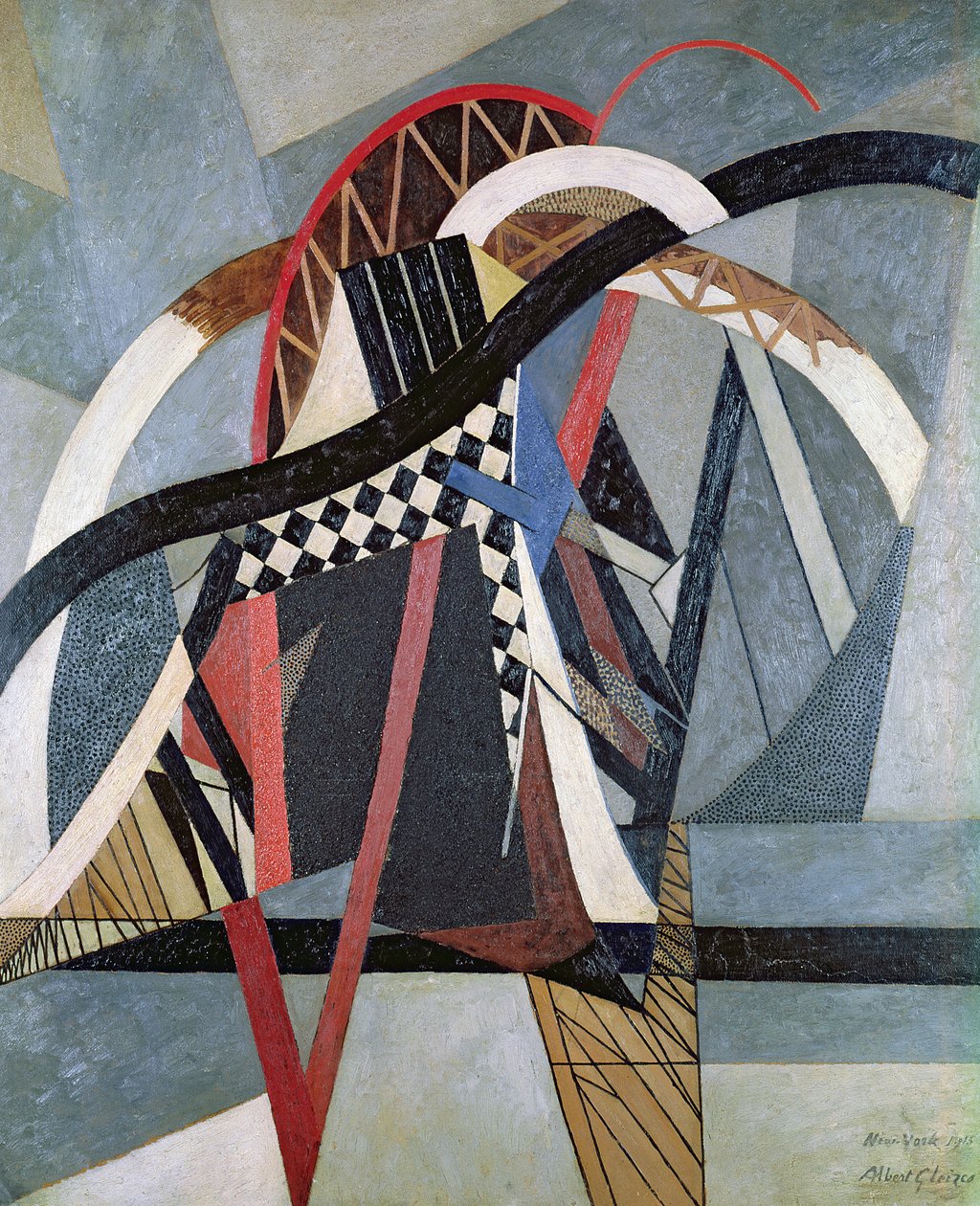 Brooklyn Bridge af Albert Gleizes