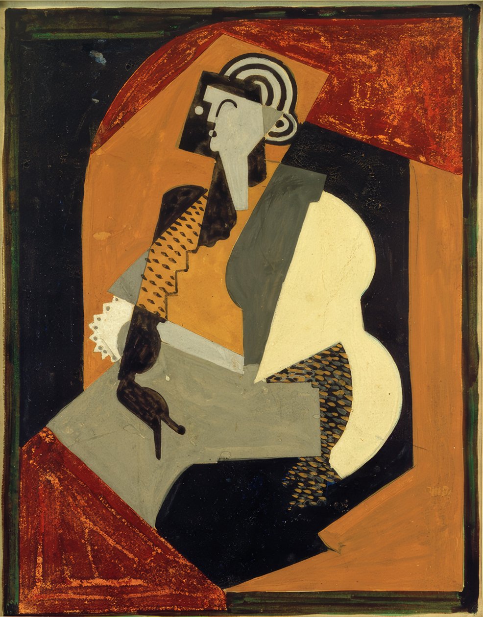 Siddende kvinde af Albert Gleizes