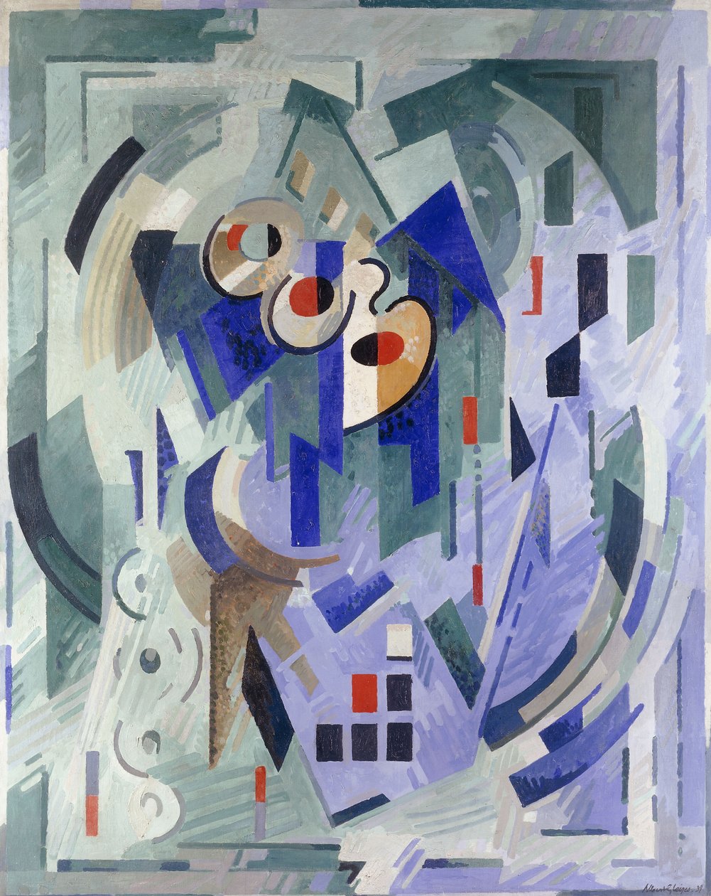 For ånden - de grønne eller sammensætningen af Albert Gleizes