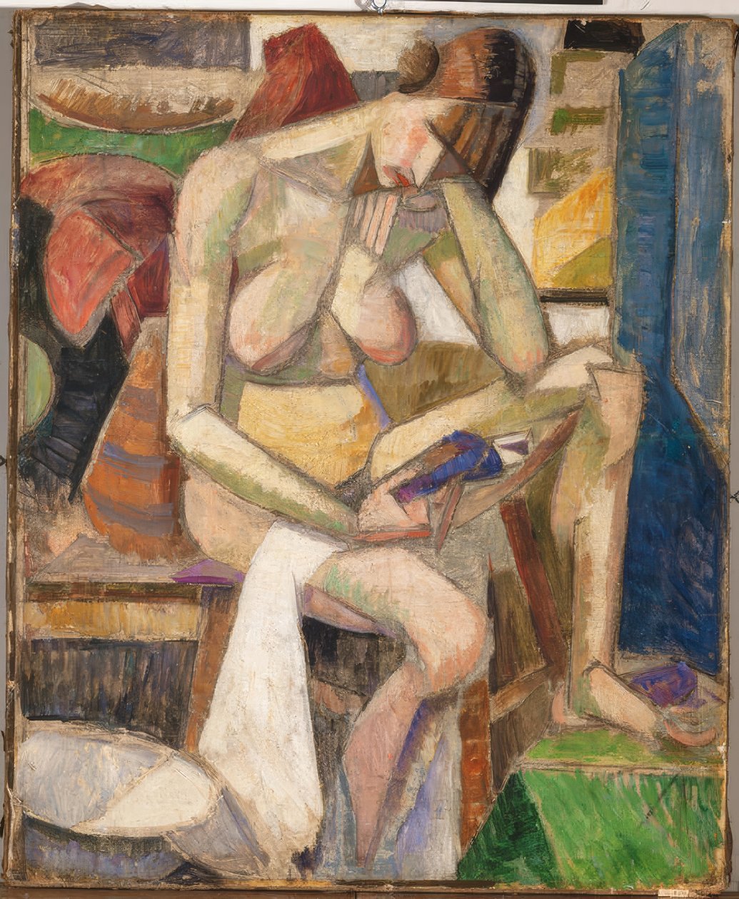 Nu assis af Albert Gleizes