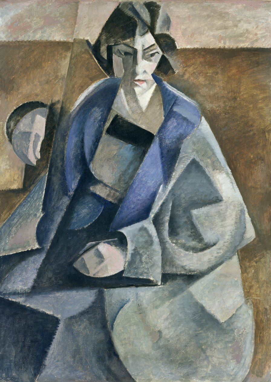 Portræt af en kvinde af Albert Gleizes