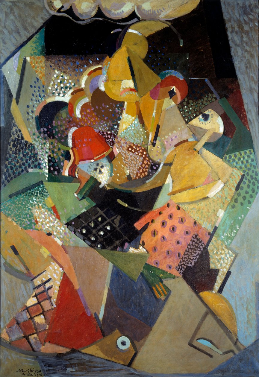 Akrobaterne af Albert Gleizes