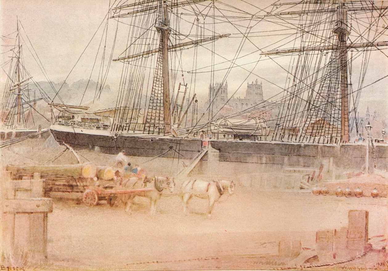 Bristol, 1903 af Albert Goodwin