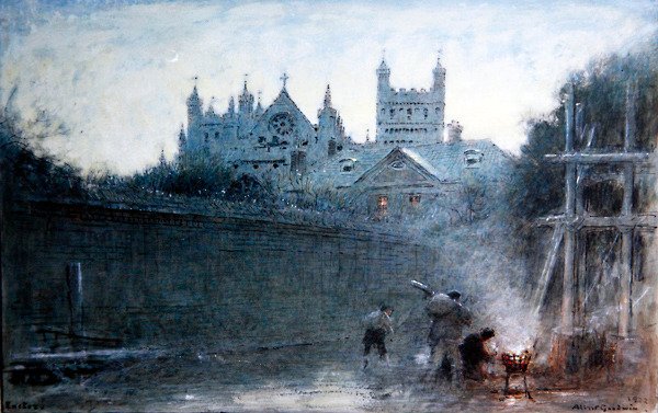 Exeter af Albert Goodwin