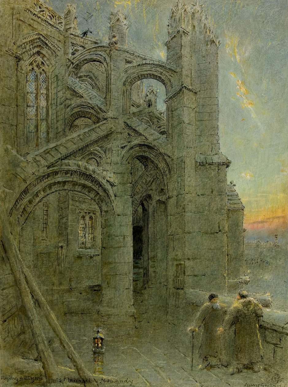 Flyvende støtteben af Albert Goodwin