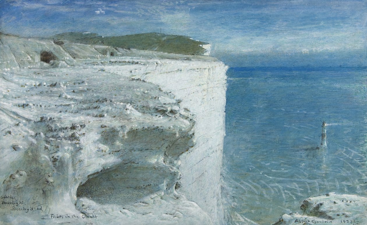 Goblin Moonlight, Beachy Head af Albert Goodwin
