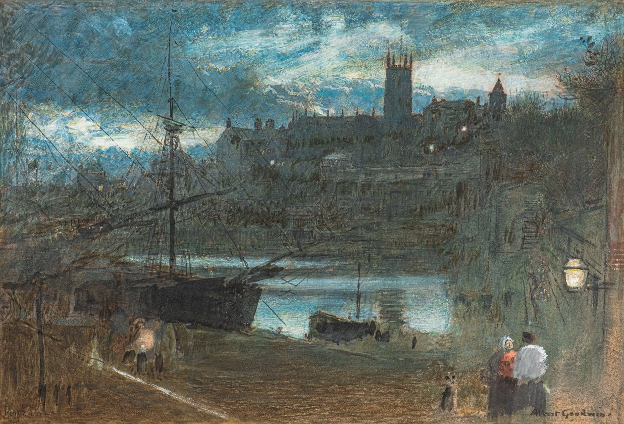 Penzance (akvarel) af Albert Goodwin
