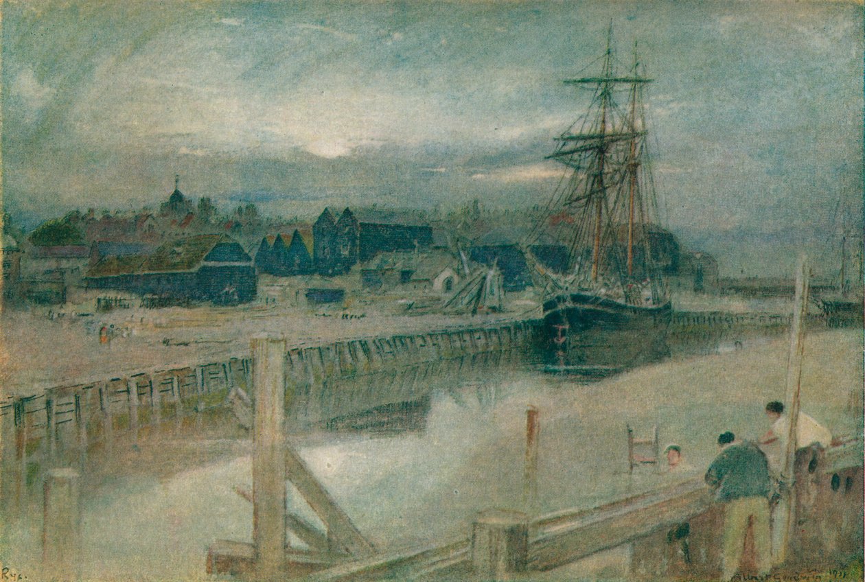 Rye, 1911 af Albert Goodwin