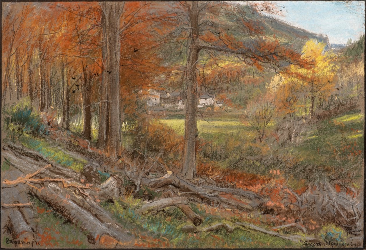 Skotter, Ilfracombe af Albert Goodwin