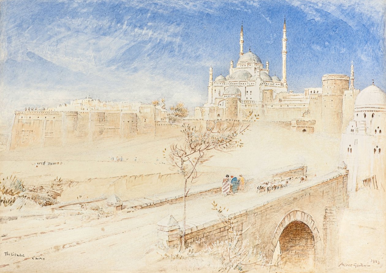 Citadellet, Cairo af Albert Goodwin
