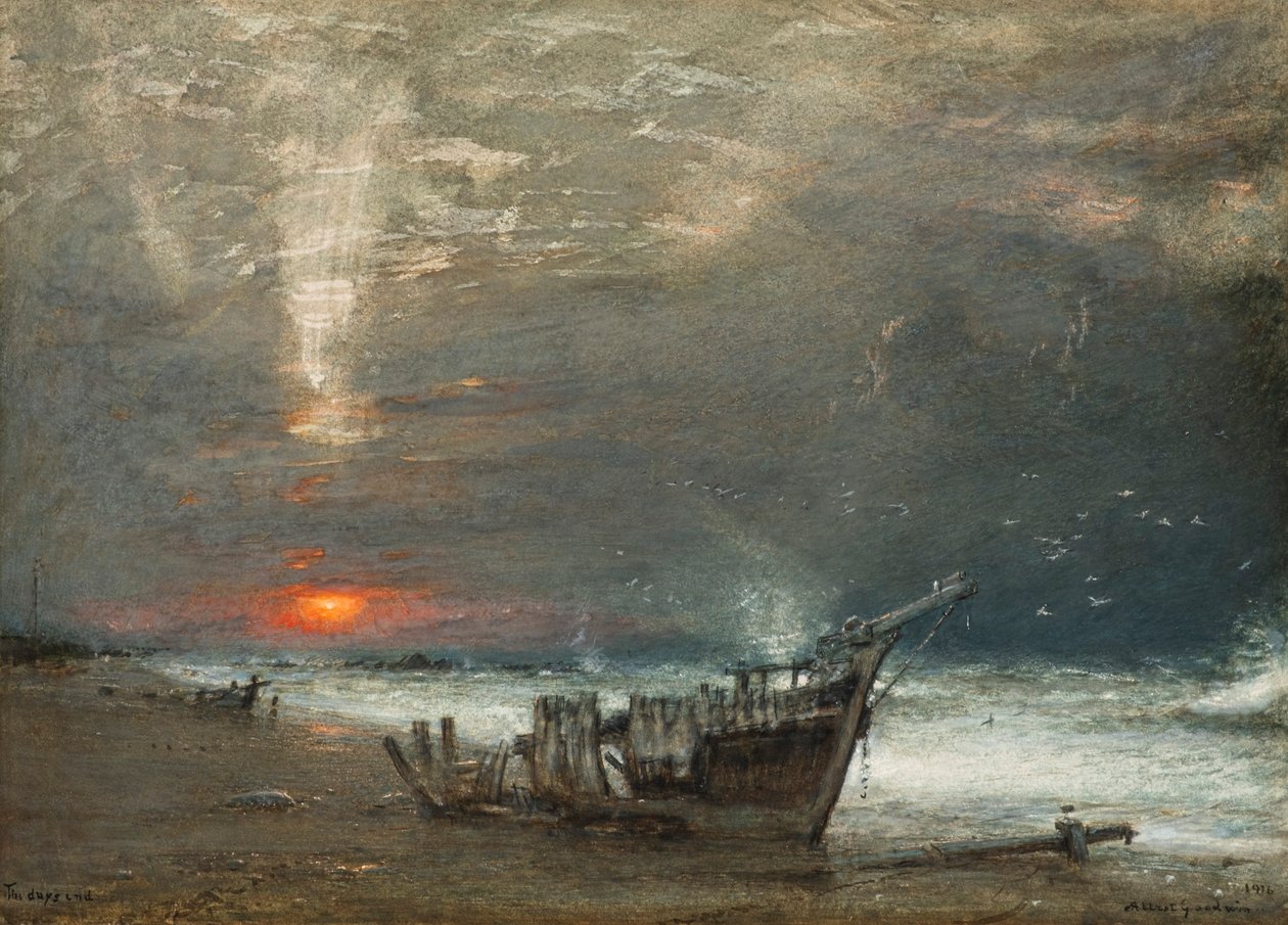 Dagens afslutning af Albert Goodwin