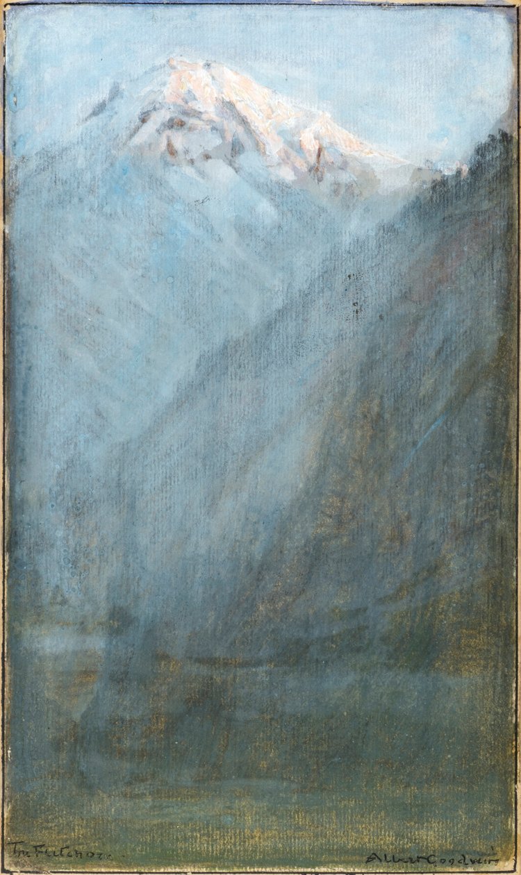 Fletschhorn (akvarel) af Albert Goodwin