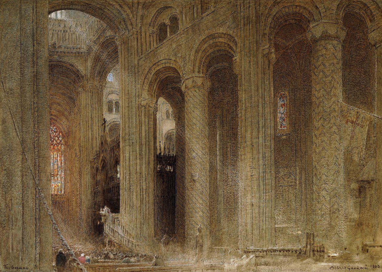Prædikenen af Albert Goodwin