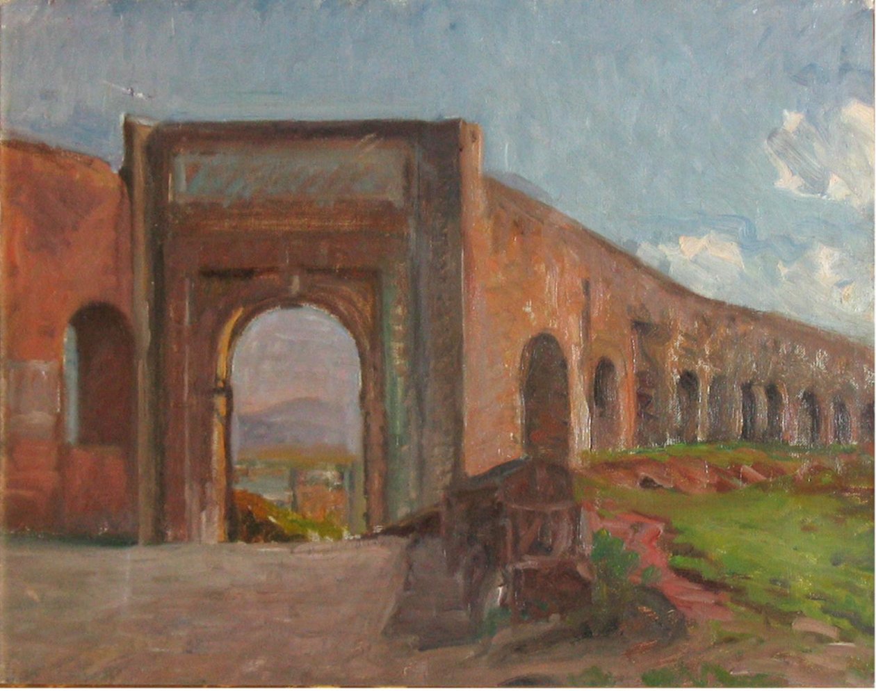 Porta Furba. Rom af Albert Gottschalk