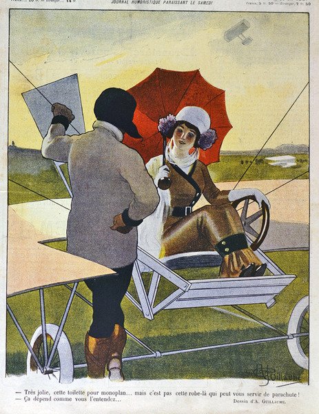 Fly (farve litho) af Albert Guillaume