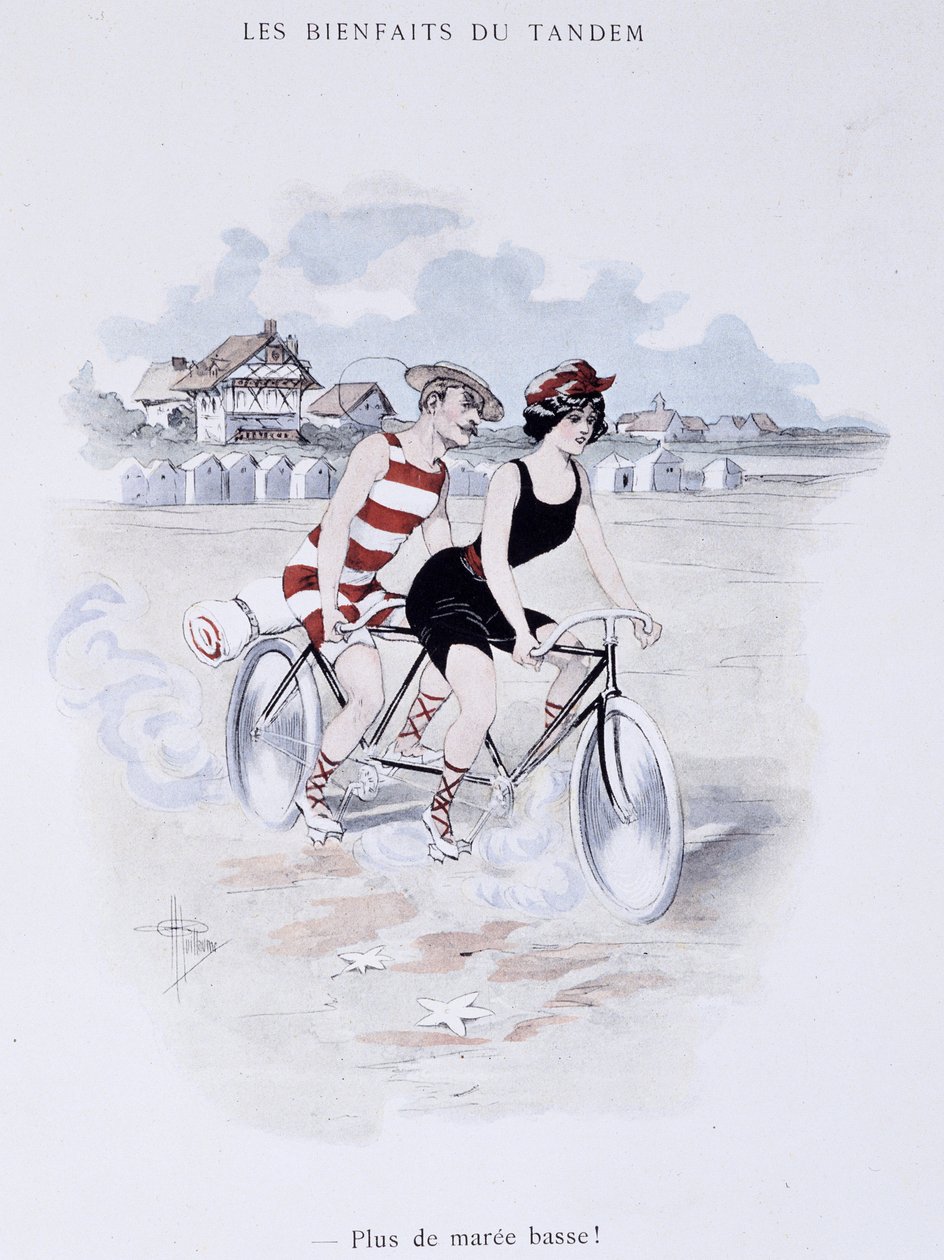 Fordele ved Tander i "Star of the Sea". A. William. Simonis Empis Editions, Paris af Albert Guillaume