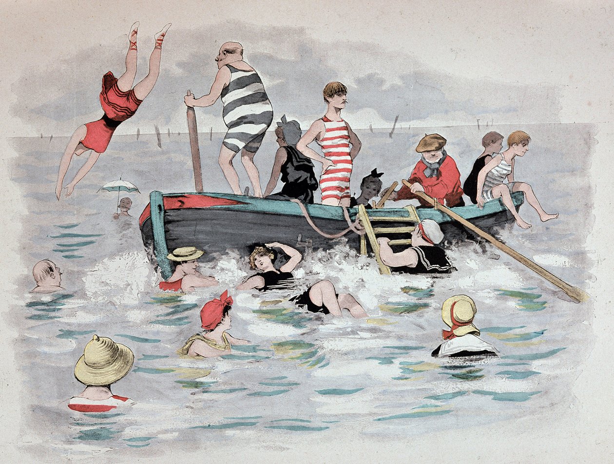 Dantes båd i “Starfish””. A. William. Editions Simonis Empis, Paris af Albert Guillaume