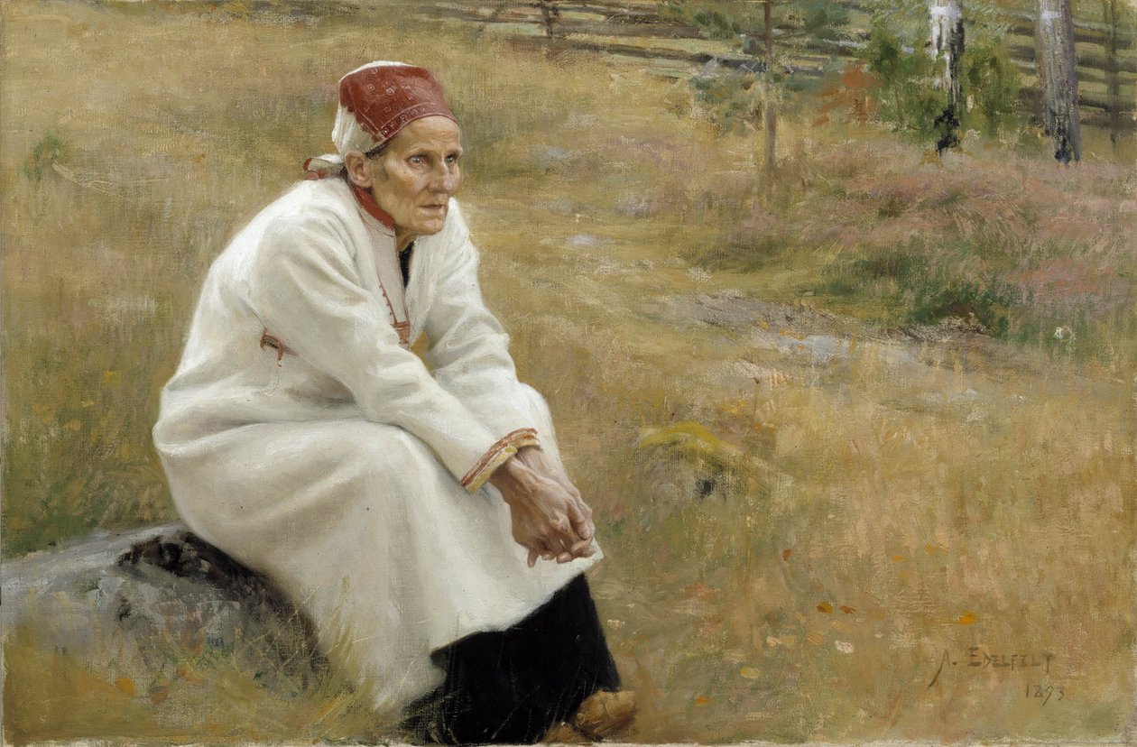 Larin Paraske, 1893 af Albert Gustaf Aristides Edelfelt