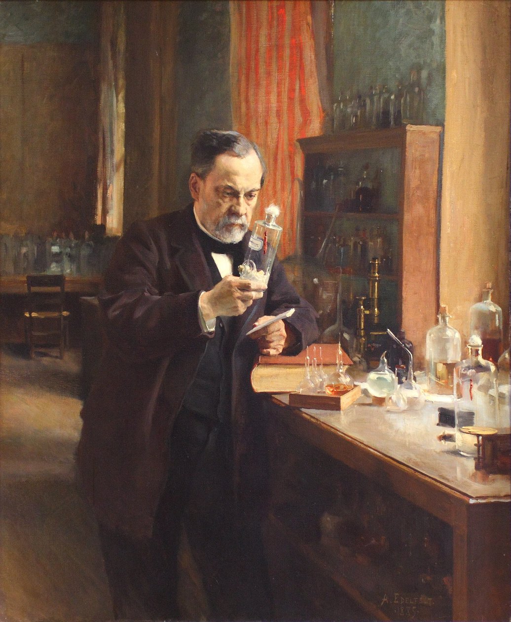 Louis Pasteur af Albert Gustaf Aristides Edelfelt