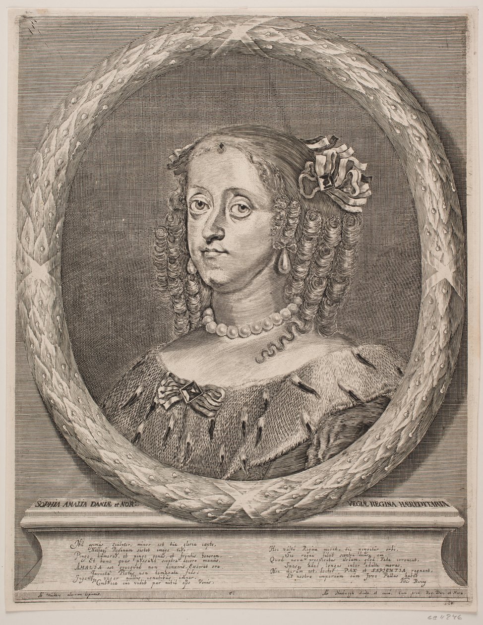Dronning Sophie Amalie af Albert Haelwegh