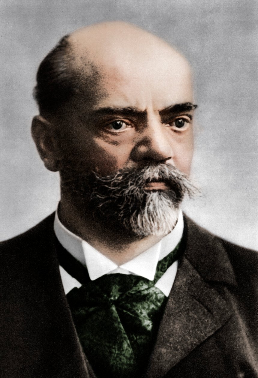 Antonín Leopold Dvorak 1841-1904, tjekkisk komponist af Albert Harlinque