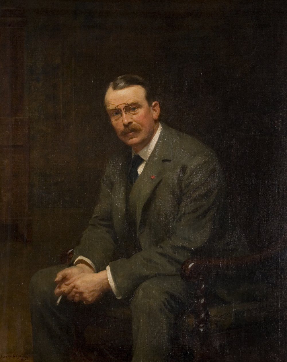 Sir Alfred Herbert (18661957), ca. 1914 (olie på lærred) af Albert Henry Collings