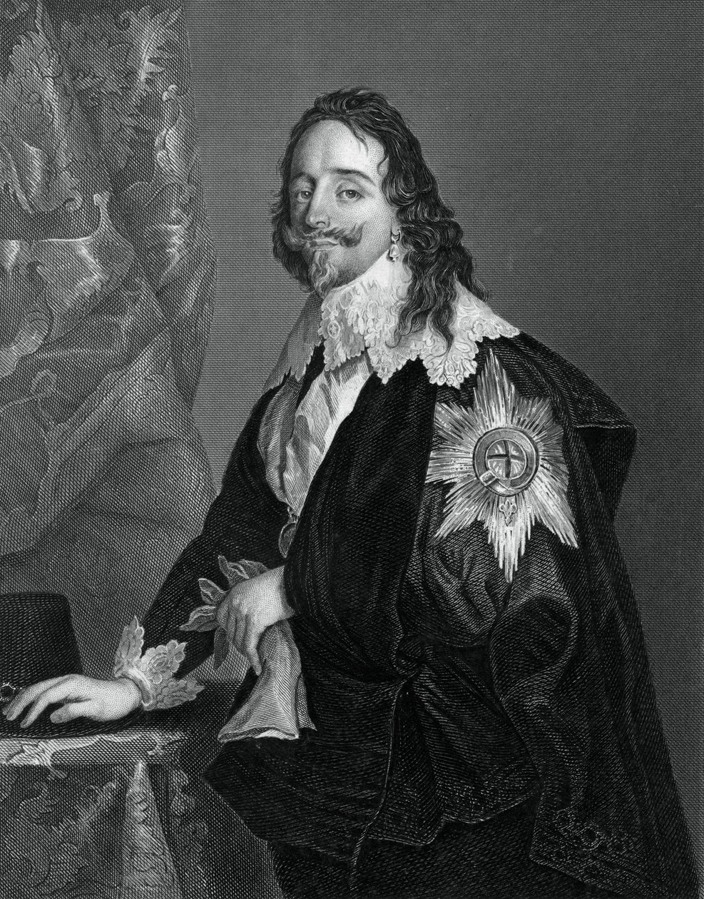 Charles I af England, 1800-tallet. af Albert Henry Payne