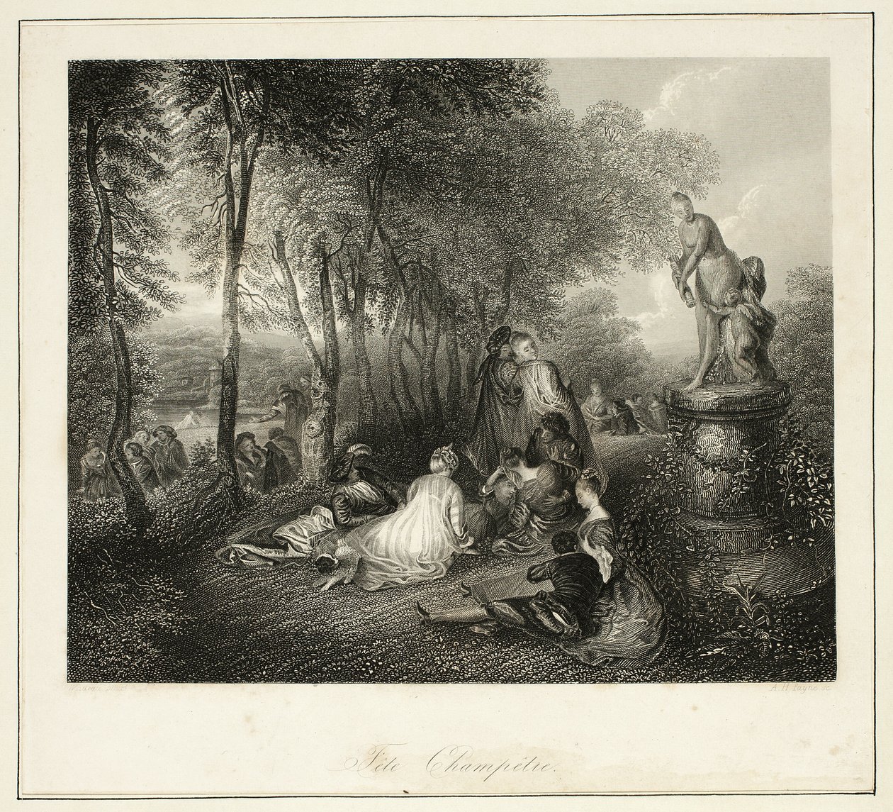 Fête Champêtre af Albert Henry Payne