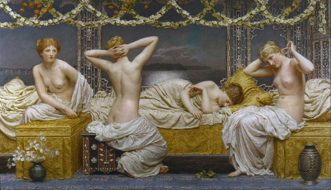 En sommeraften af Albert Joseph Moore