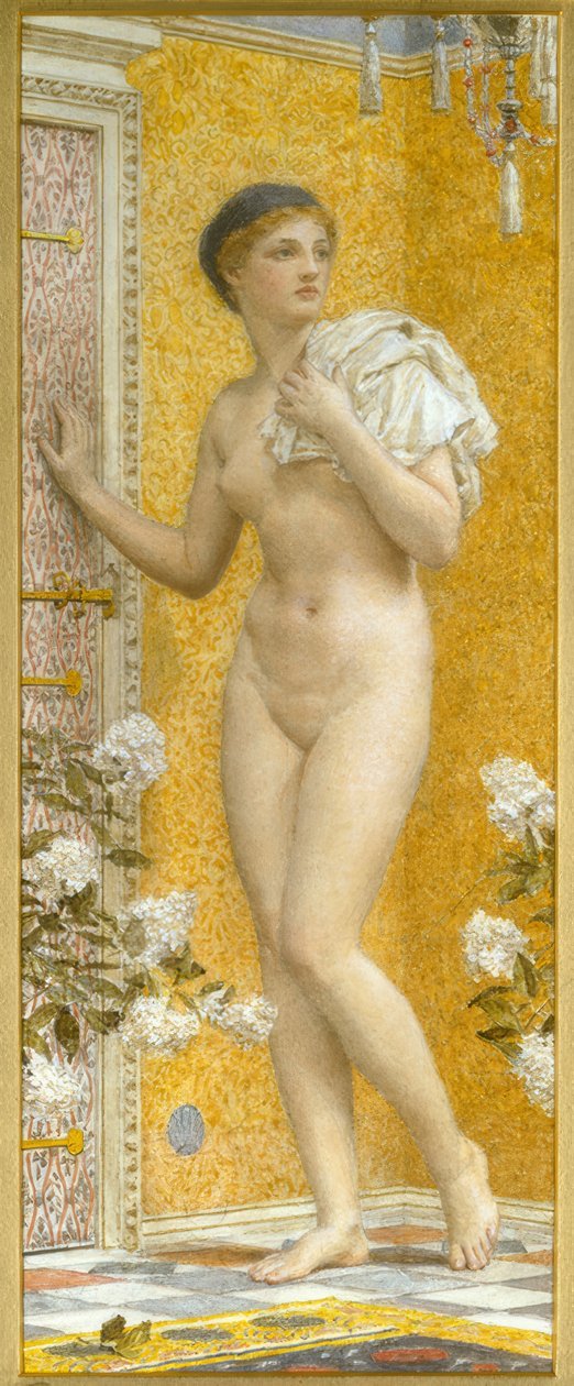 Et gult rum af Albert Joseph Moore
