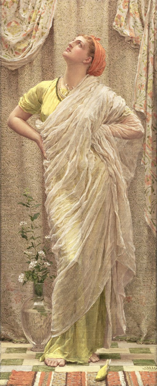 Luftens fugle, ca. 1879 (olie på lærred) af Albert Joseph Moore