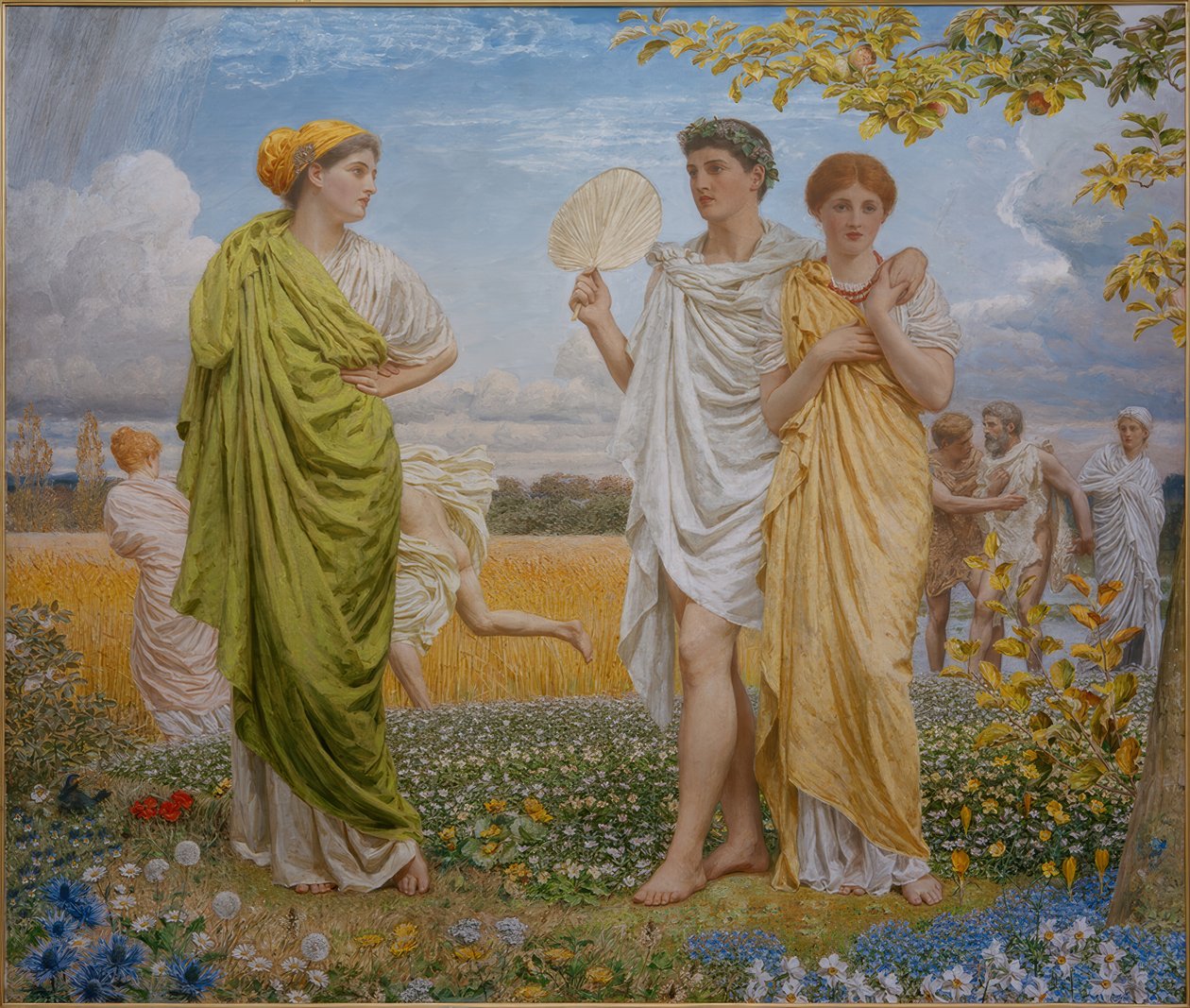 Kærligheden til vindene og årstiderne af Albert Joseph Moore