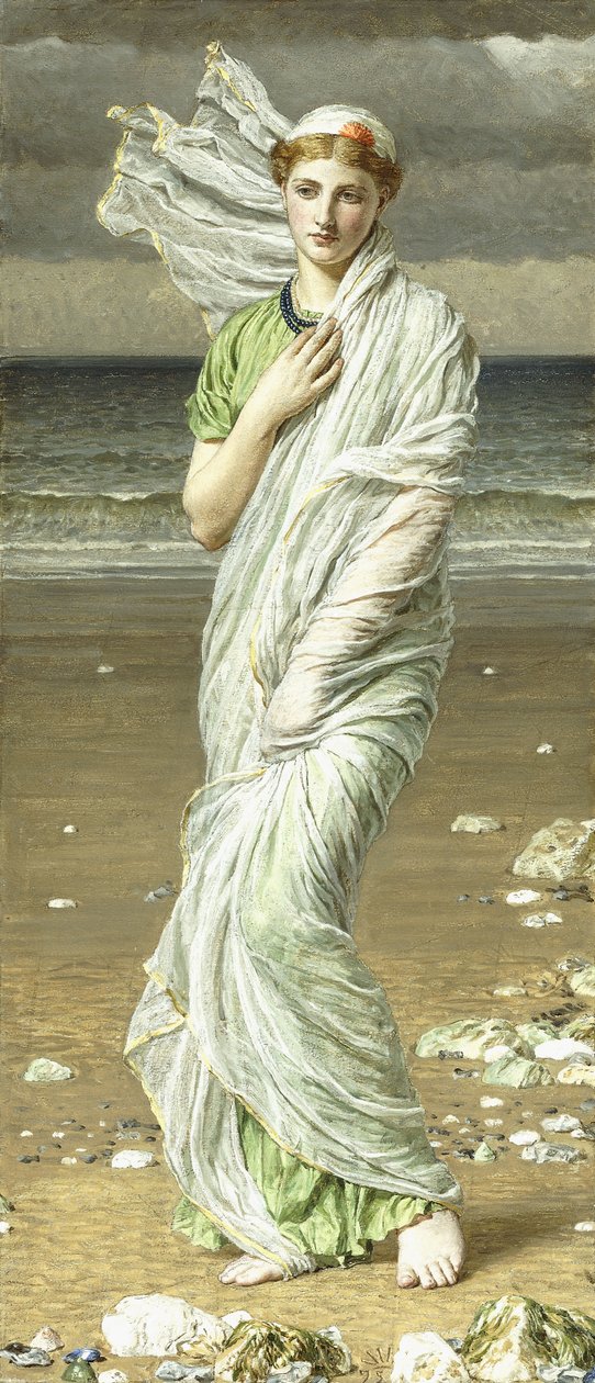 Havskaller, 1875 af Albert Joseph Moore