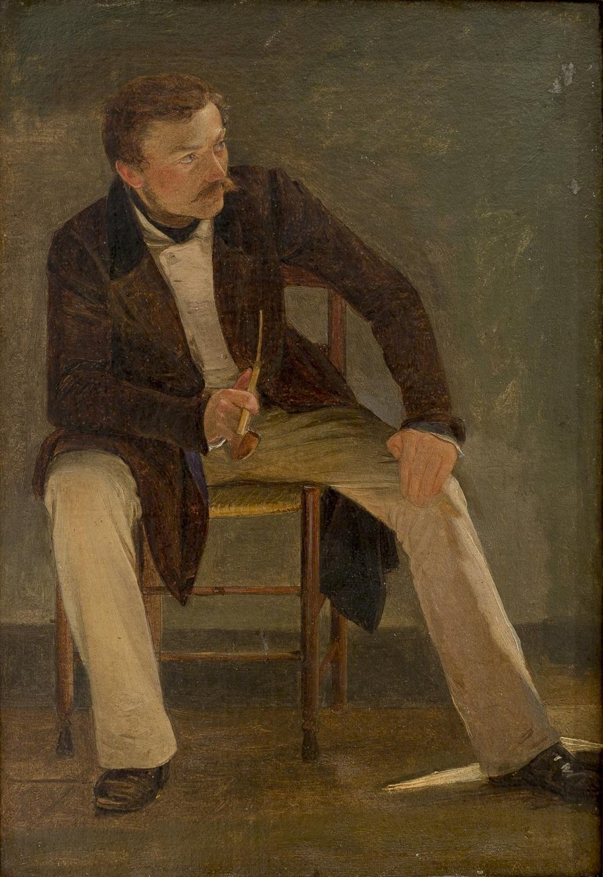 Maleren Constantin Hansen af Albert Küchler
