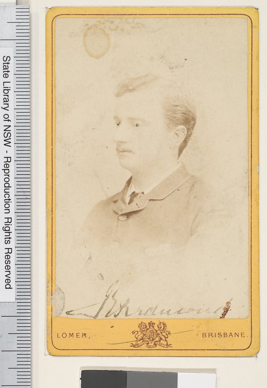 John Edward Redmond, irsk nationalist, ca. november 1883 af Albert Lomer