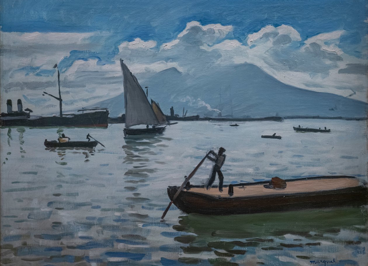 Napoli-bugten af Albert Marquet