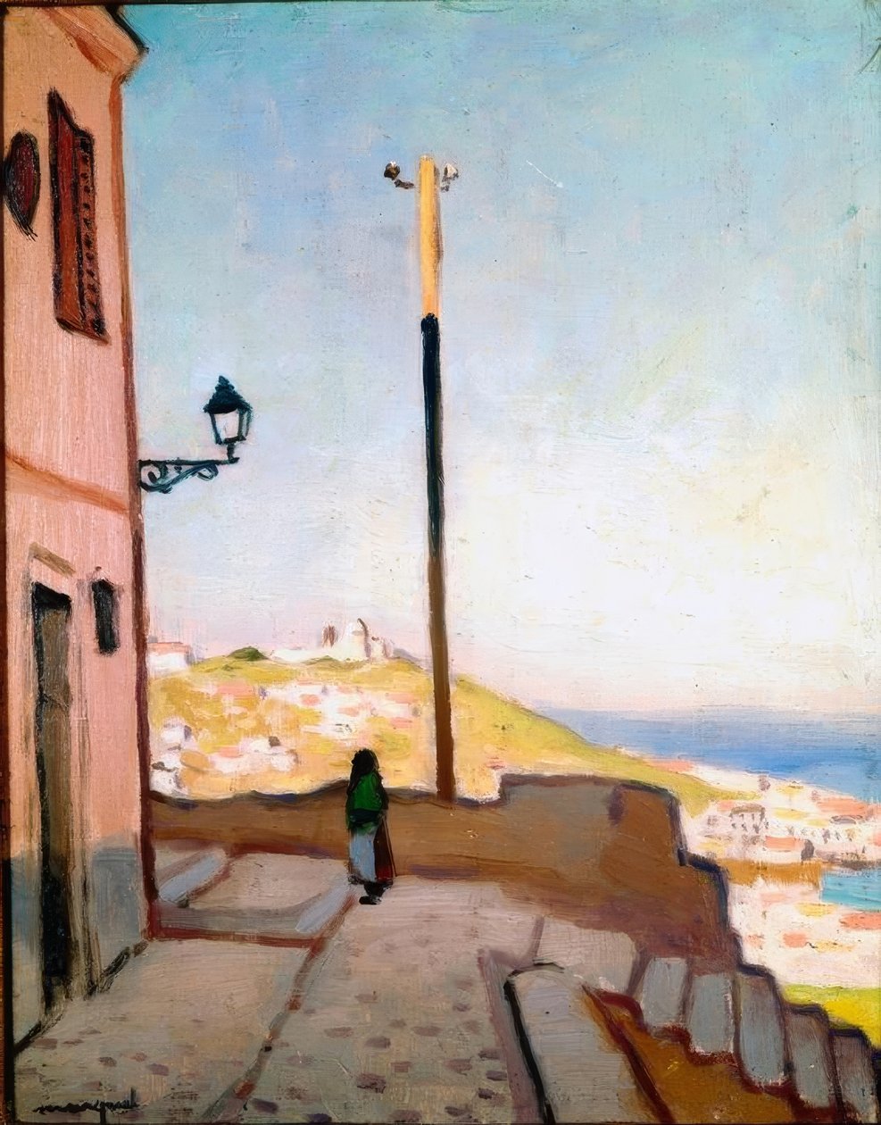 Udsigt fra kasbah af Albert Marquet