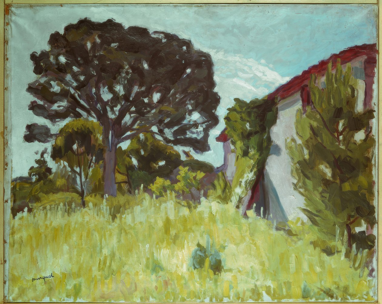 Villa Demiere i Saint-Tropez af Albert Marquet
