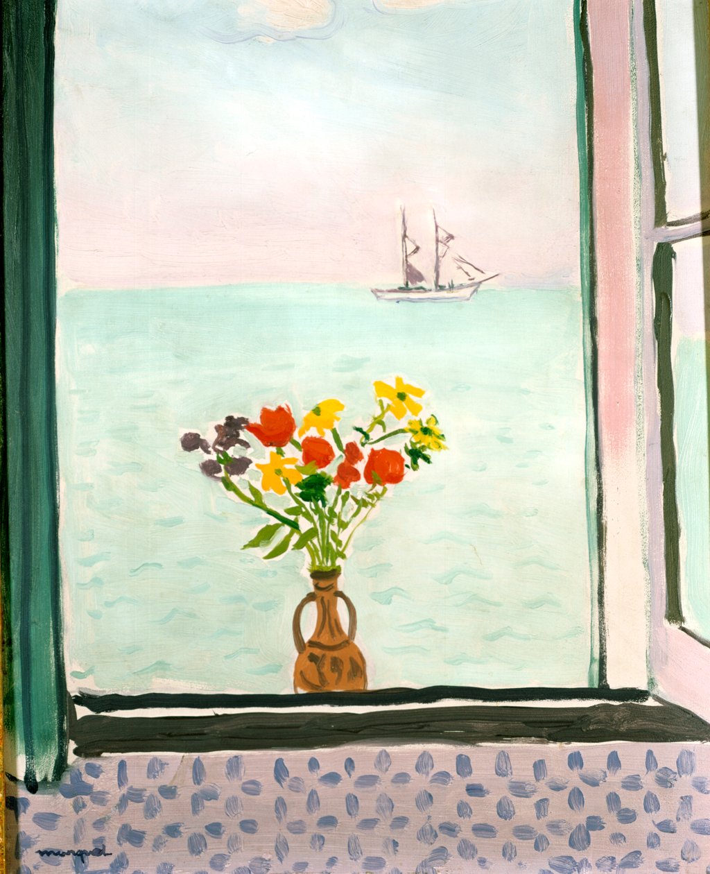 Vindue ved La Goulette, 1926 af Albert Marquet