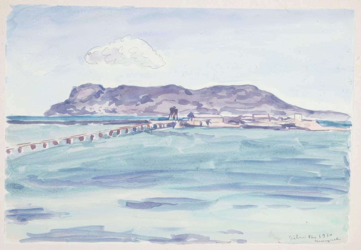 Gibraltar af Albert Marquet