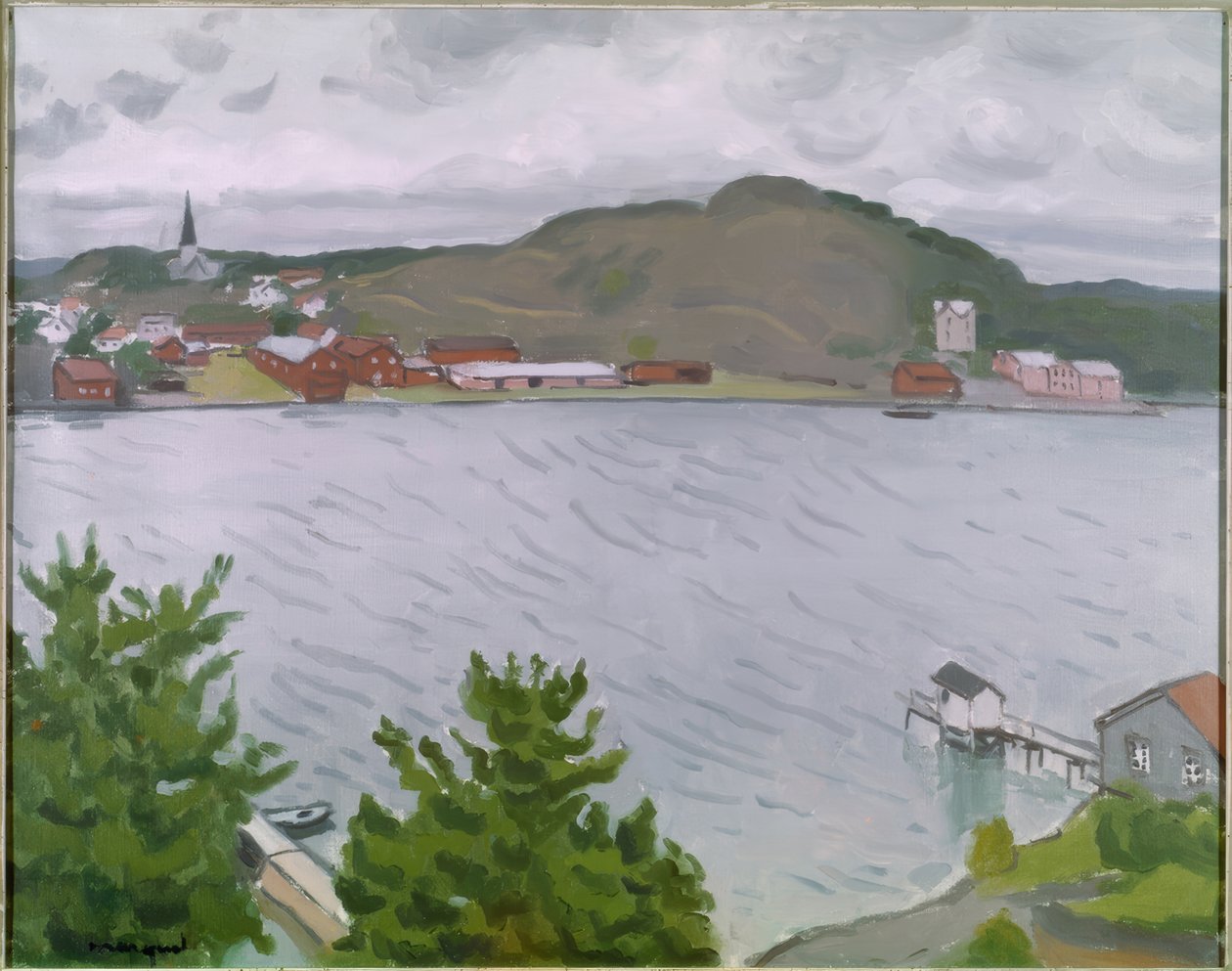 Grimstad, Norge af Albert Marquet