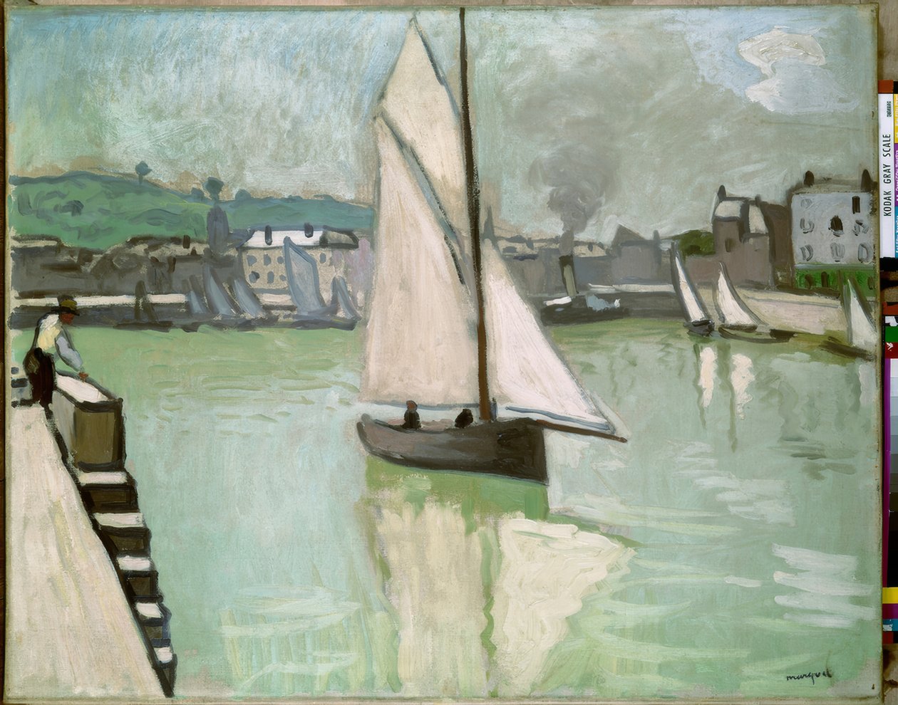 Honfleur af Albert Marquet