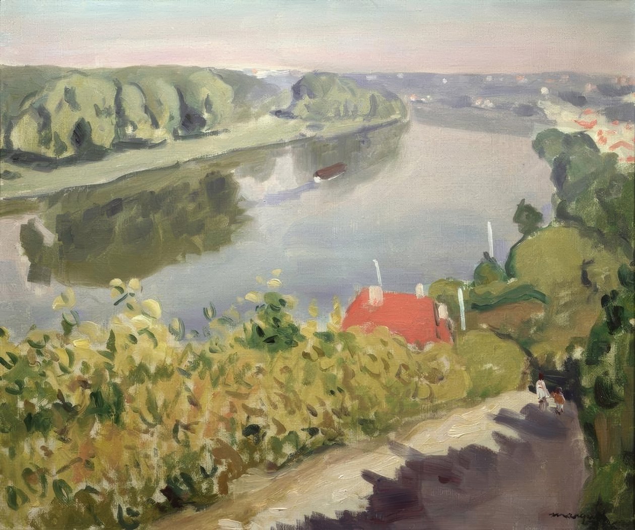 La Petite Frette eller La Seine i Herblay af Albert Marquet